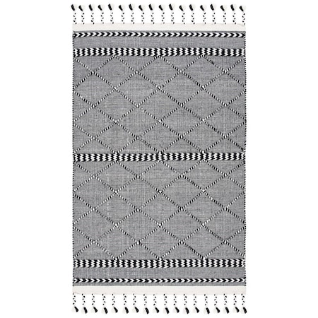 Safavieh 8 x 10 ft. Casablanca Bohemian Hand Loomed Rectangle Area Rug, Blue & Ivory CSB575Z-8